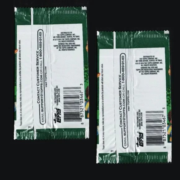 (2-Pack) Garbage Pail Kids Card Packs 2015 Topps (2) Sealed Packs Collect Cards - Picture 2 of 2